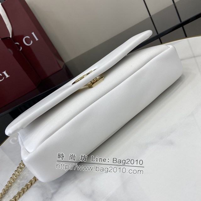 Gucci專櫃古馳最新款Milano系列小號手提包鏈條女包 jh2381型號：806016